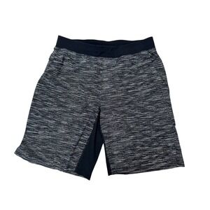 Lululemon T.H.E. Short *Linerless 11" All‎ Court Texture White Black size XL